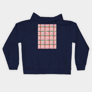 Geometric, New Year Pattern Kids Hoodie